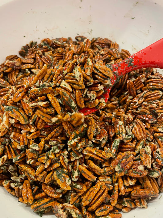 Dill Pickle Seasoned Cosmic Pecans