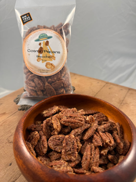 Cosmic Biscochito Candied Pecans