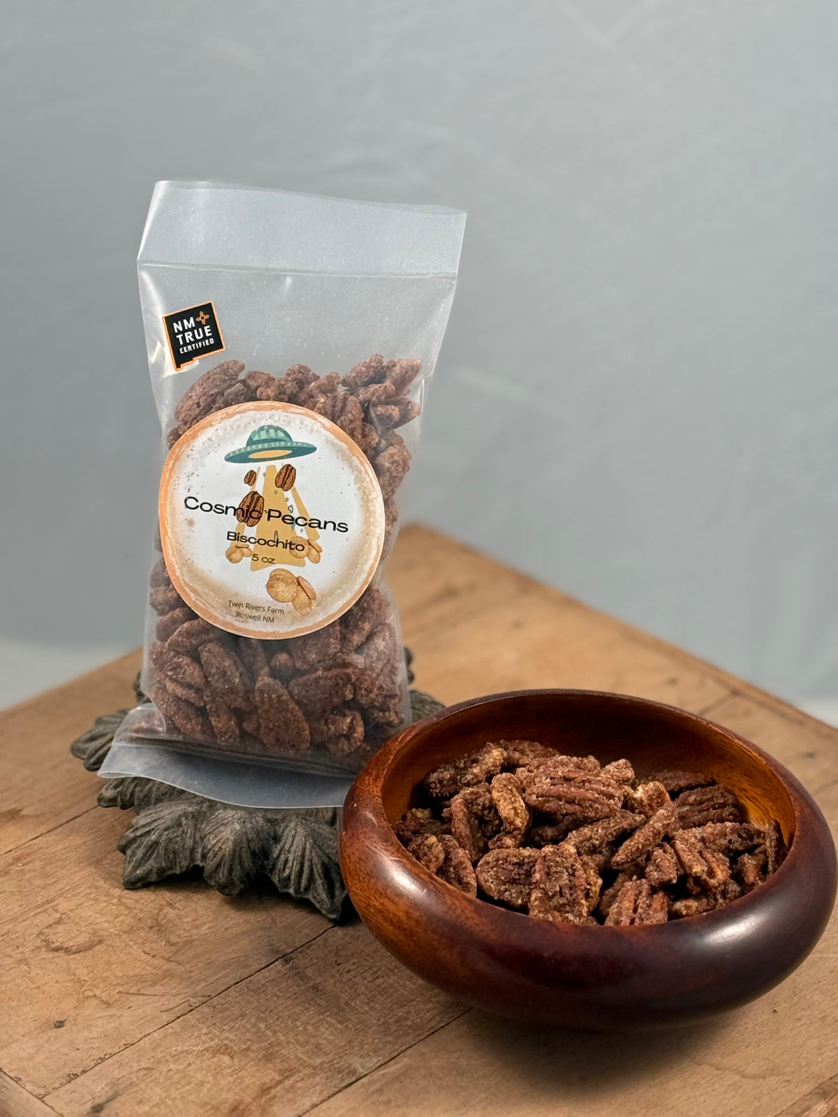 Cosmic Biscochito Candied Pecans
