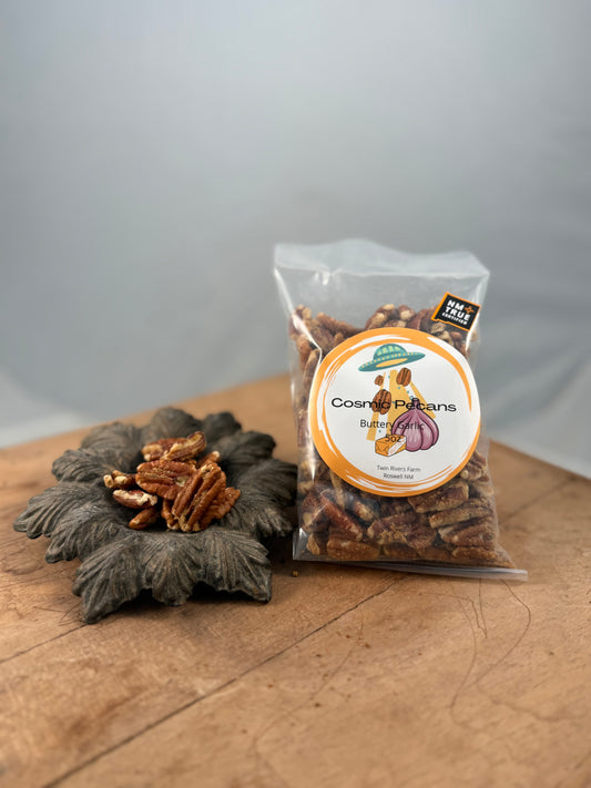 Buttery Garlic Seasoned Cosmic Pecans