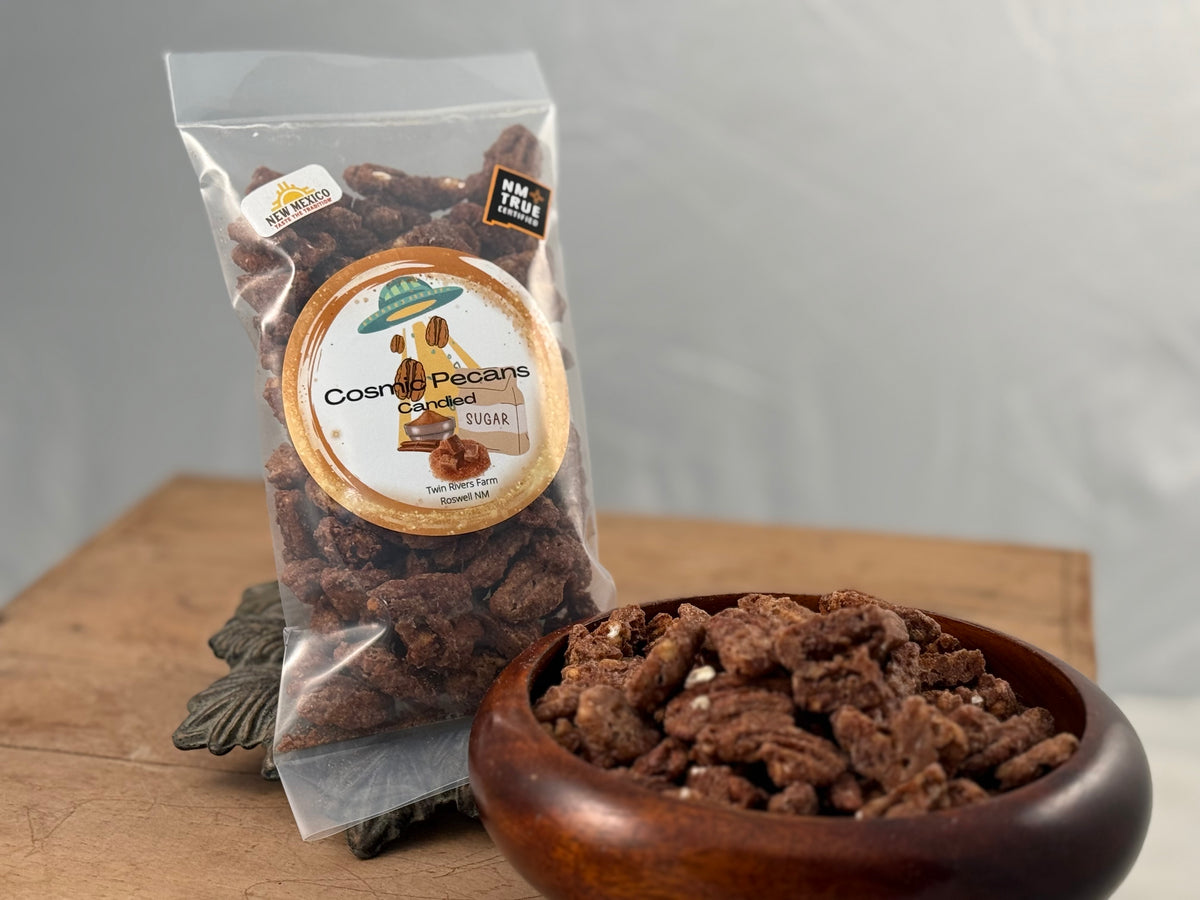 Cosmic Candied Pecans