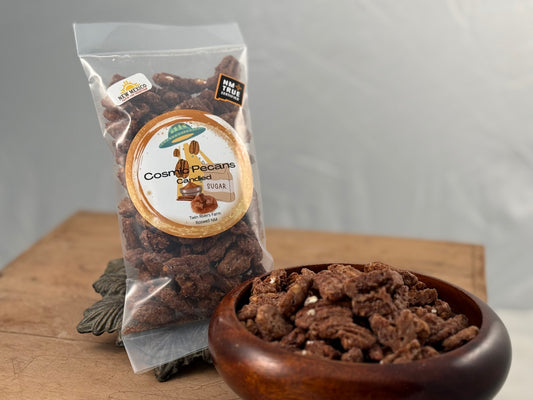 Cosmic Candied Pecans