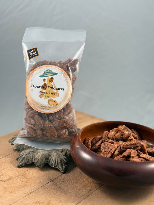 Cosmic Biscochito Candied Pecans