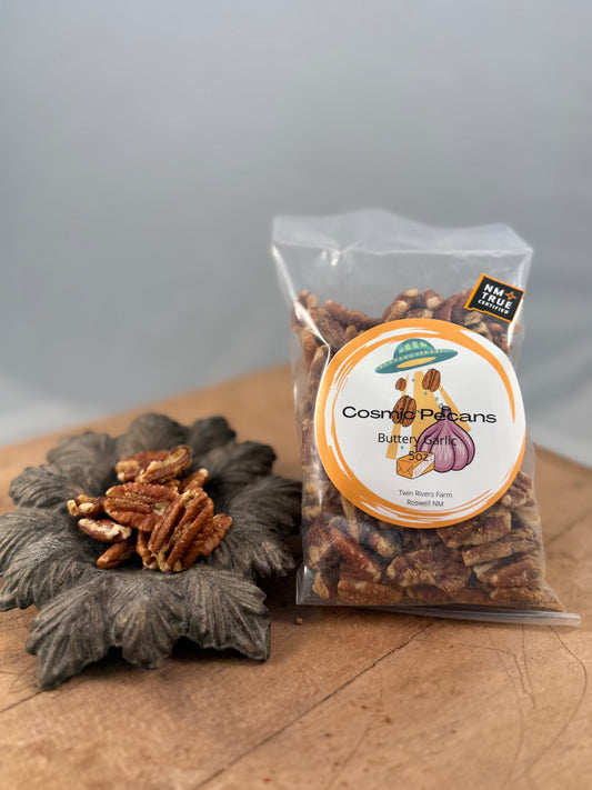 Buttery Garlic Seasoned Cosmic Pecans