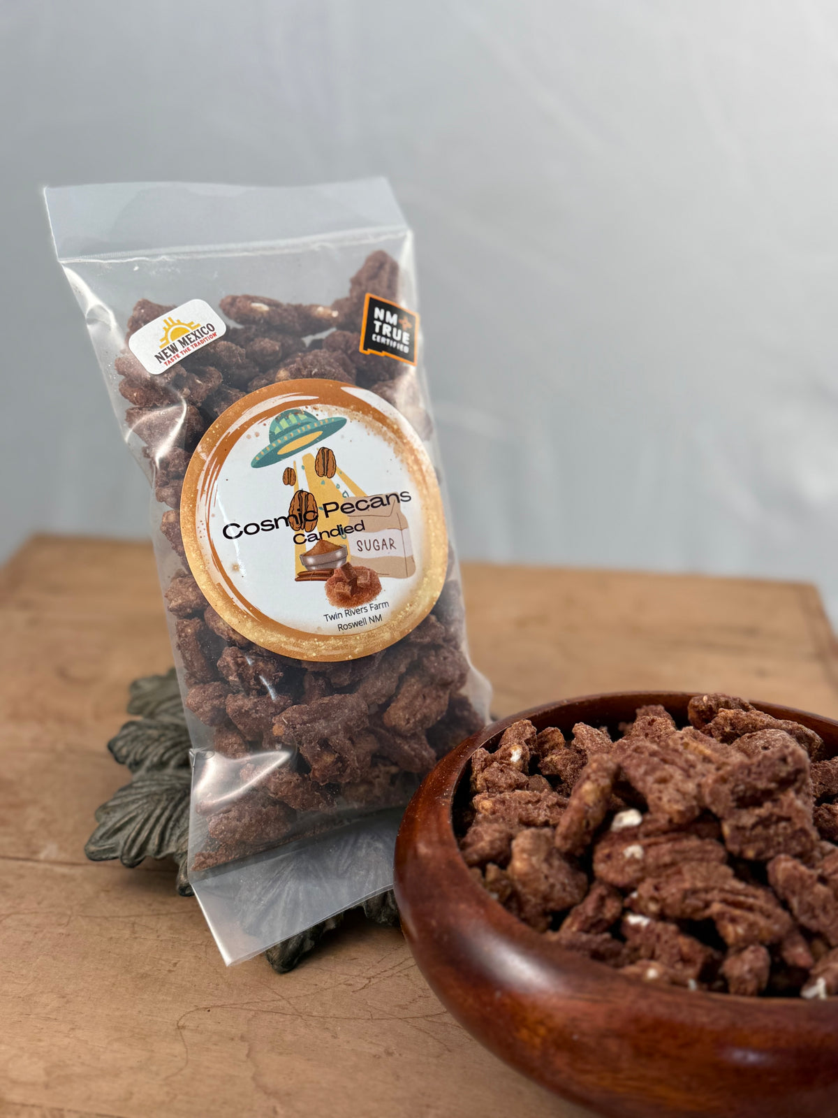 Cosmic Candied Pecans